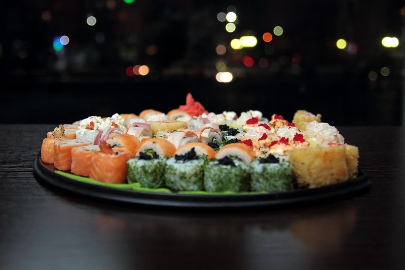 Japanese cuisine prawns